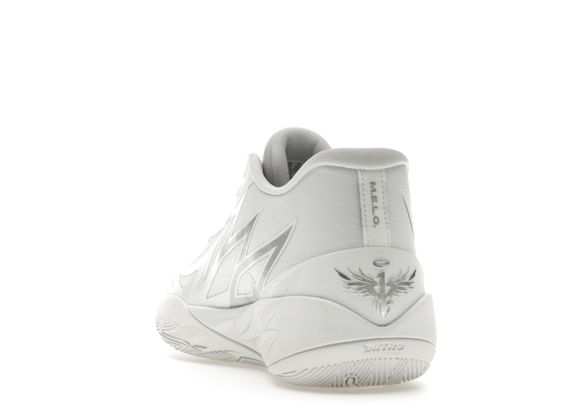 Puma LaMelo Ball MB.02 Lo White Silver