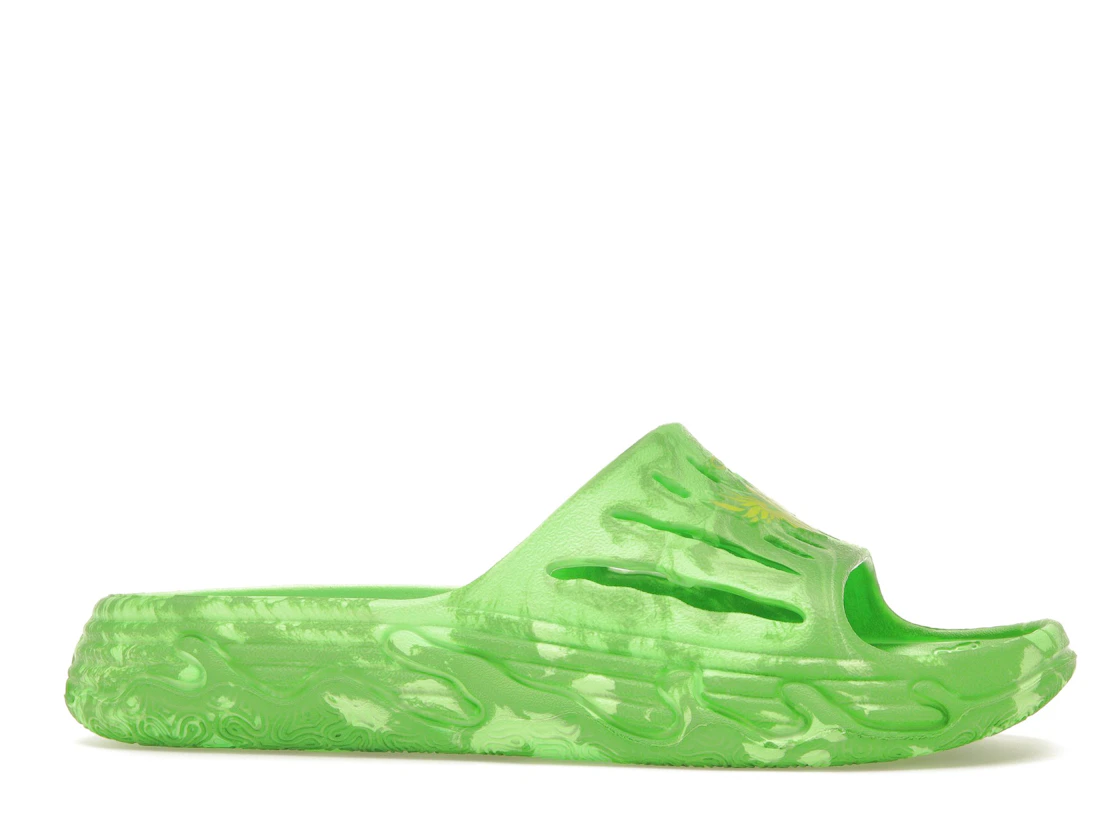 Puma LaMelo Ball MB.03 Slide Green Fluoro Yellow
