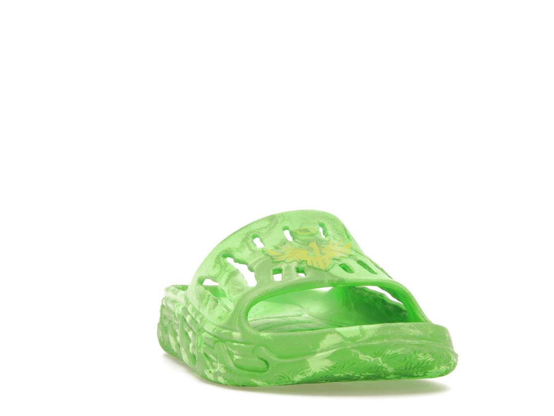 Puma LaMelo Ball MB.03 Slide Green Fluoro Yellow