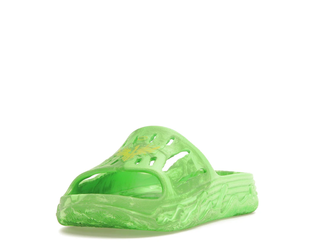 Puma LaMelo Ball MB.03 Slide Green Fluoro Yellow