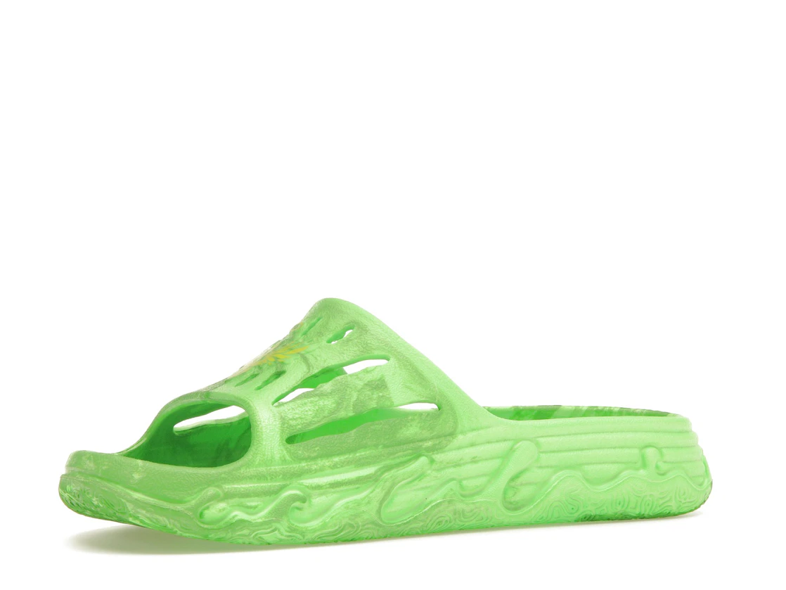 Puma LaMelo Ball MB.03 Slide Green Fluoro Yellow