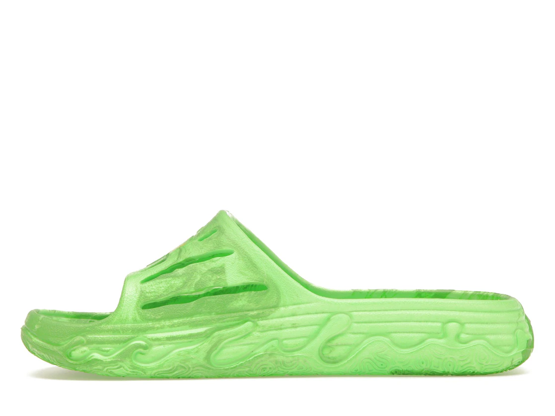 Puma LaMelo Ball MB.03 Slide Green Fluoro Yellow