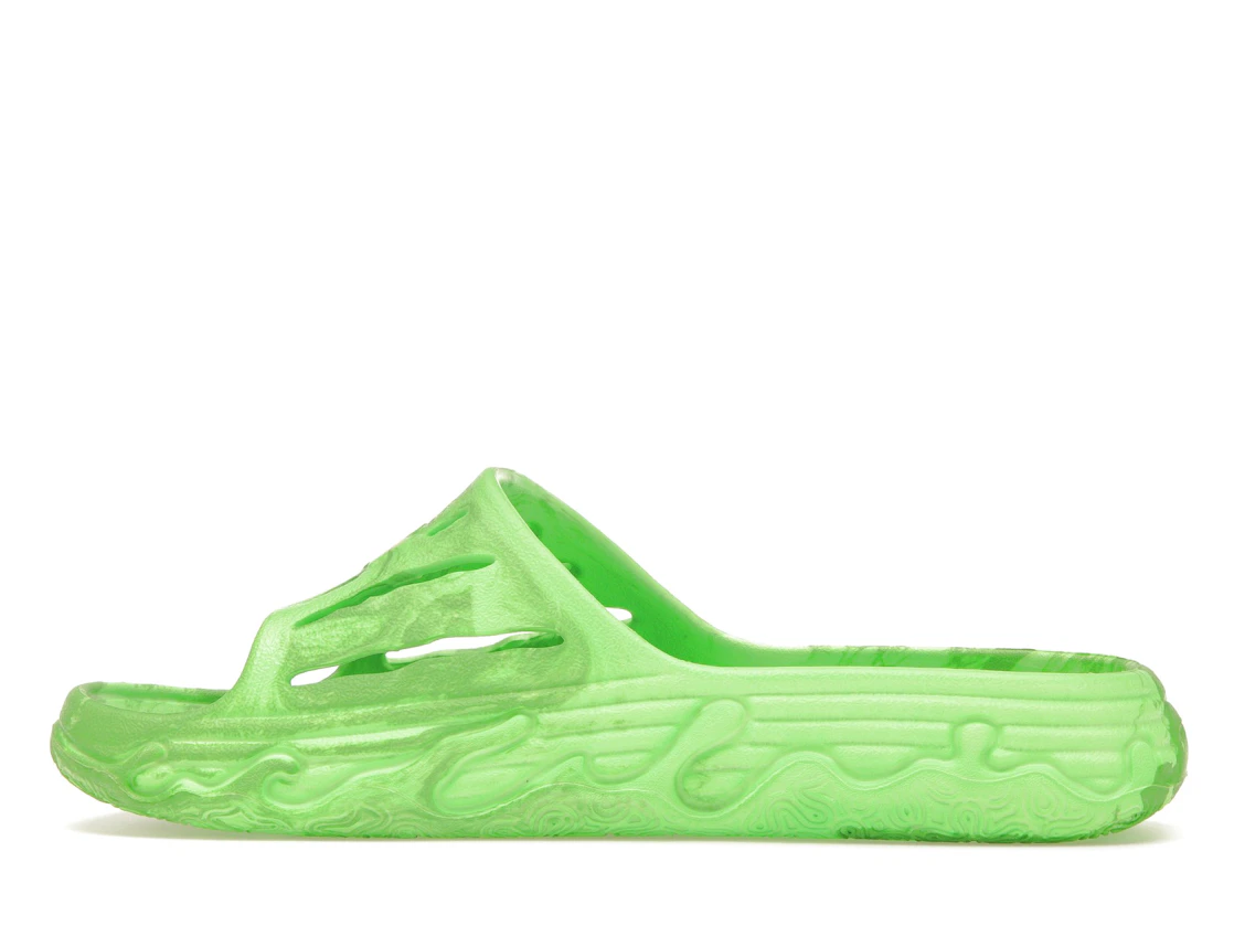 Puma LaMelo Ball MB.03 Slide Green Fluoro Yellow