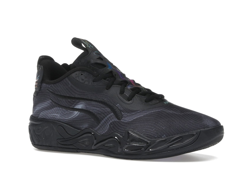 Puma LaMelo Ball MB.04 Lo Team Black Dark Amethyst