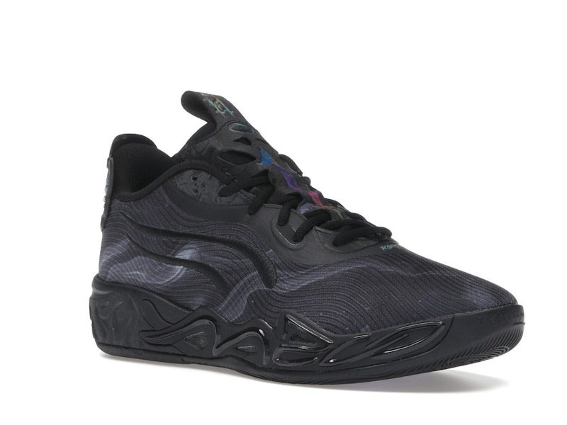 Puma LaMelo Ball MB.04 Lo Team Black Dark Amethyst