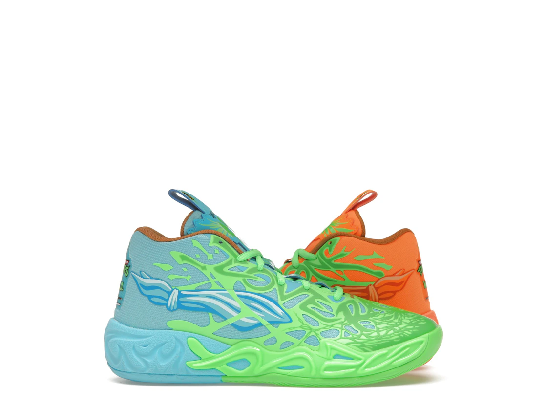 Puma LaMelo Ball MB.04 Teenage Mutant Ninja Turtles Leonardo & Michelangelo (GS)