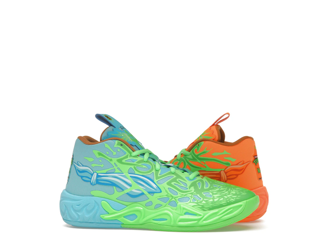 Puma LaMelo Ball MB.04 Teenage Mutant Ninja Turtles Leonardo & Michelangelo (GS)