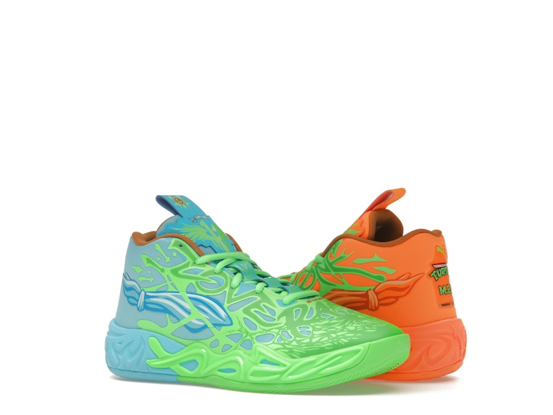 Puma LaMelo Ball MB.04 Teenage Mutant Ninja Turtles Leonardo & Michelangelo (GS)