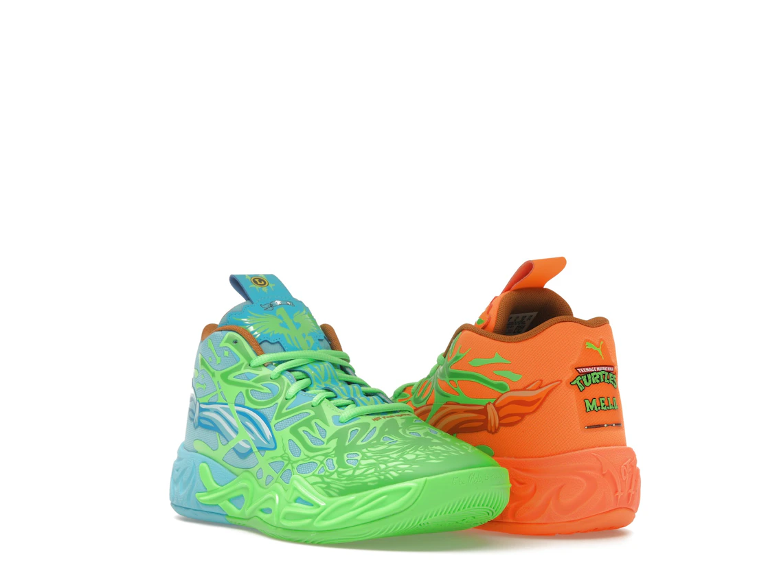 Puma LaMelo Ball MB.04 Teenage Mutant Ninja Turtles Leonardo & Michelangelo (GS)