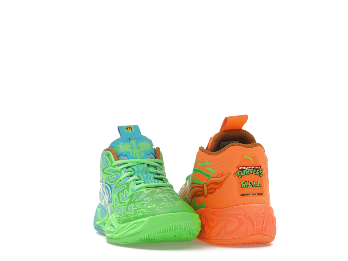 Puma LaMelo Ball MB.04 Teenage Mutant Ninja Turtles Leonardo & Michelangelo (GS)