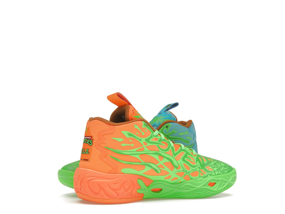 Puma LaMelo Ball MB.04 Teenage Mutant Ninja Turtles Leonardo & Michelangelo (GS)