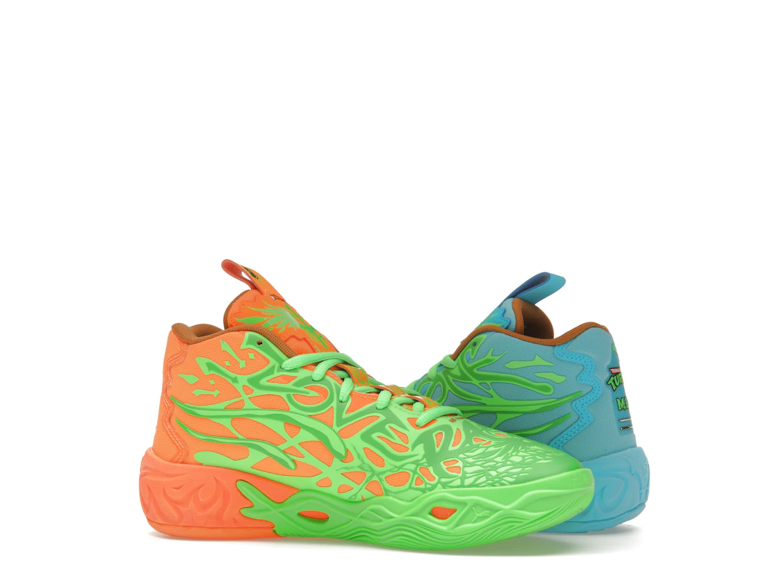 Puma LaMelo Ball MB.04 Teenage Mutant Ninja Turtles Leonardo & Michelangelo (GS)