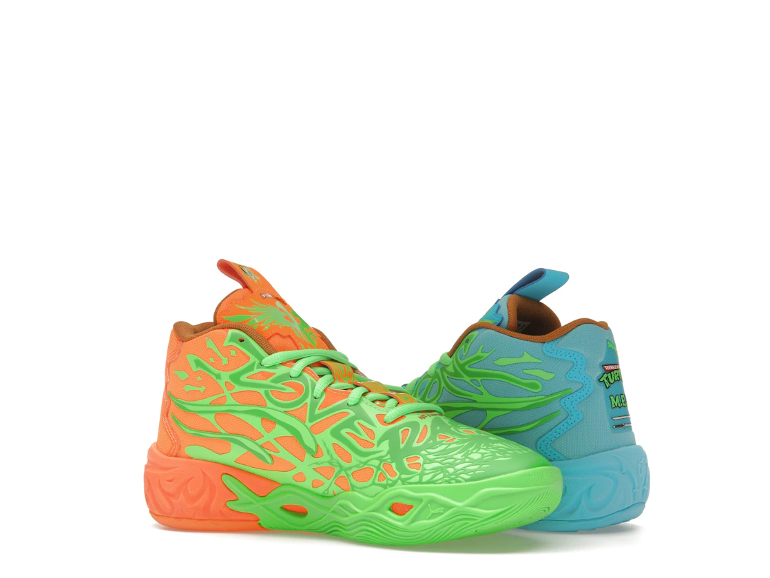 Puma LaMelo Ball MB.04 Teenage Mutant Ninja Turtles Leonardo & Michelangelo (GS)