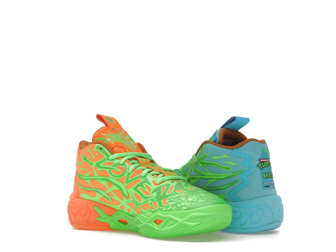 Puma LaMelo Ball MB.04 Teenage Mutant Ninja Turtles Leonardo & Michelangelo (GS)