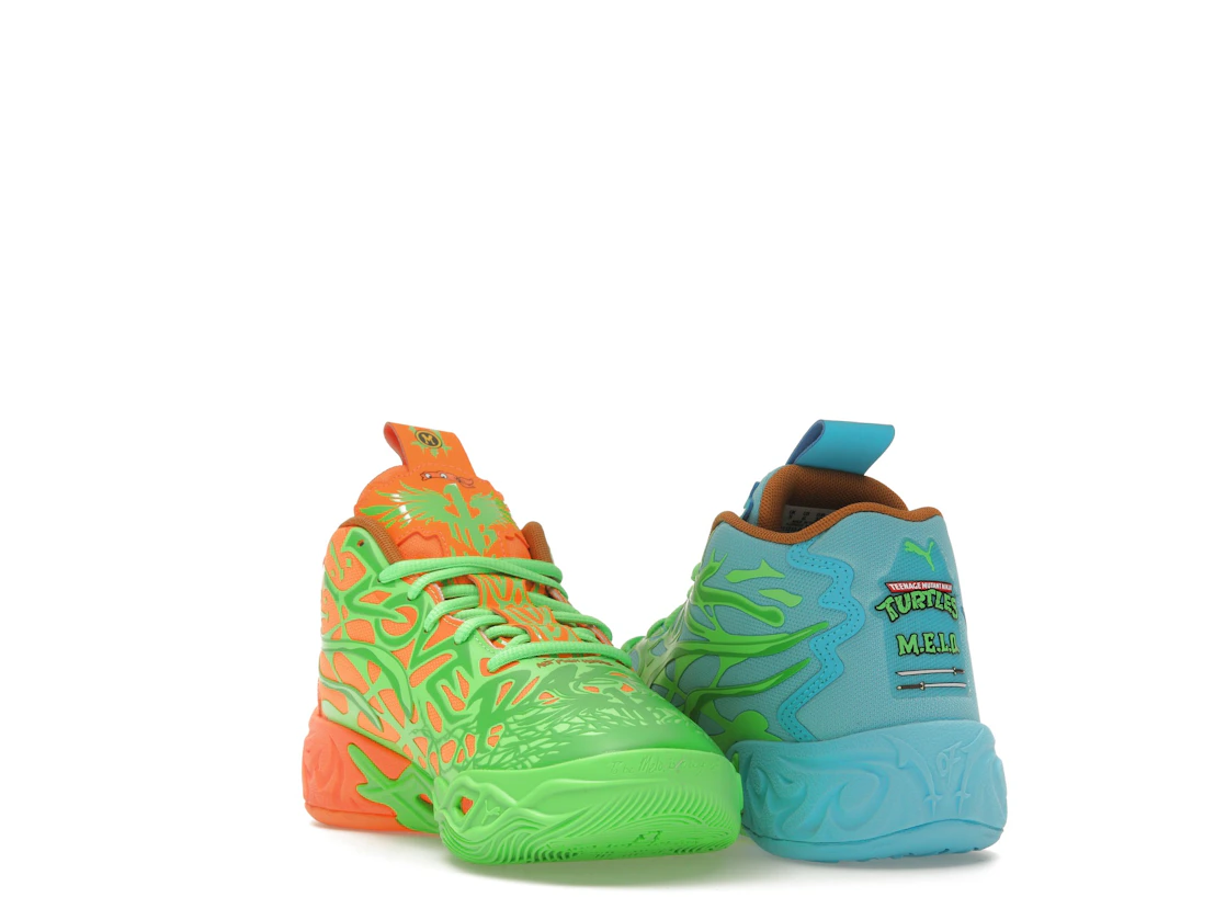 Puma LaMelo Ball MB.04 Teenage Mutant Ninja Turtles Leonardo & Michelangelo (GS)