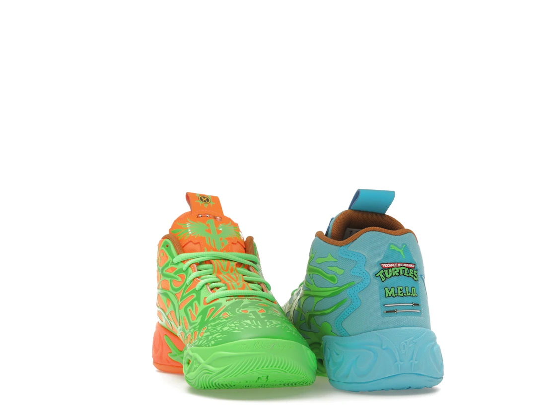 Puma LaMelo Ball MB.04 Teenage Mutant Ninja Turtles Leonardo & Michelangelo (GS)
