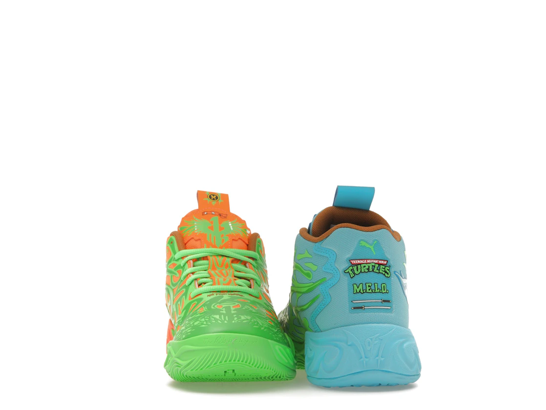 Puma LaMelo Ball MB.04 Teenage Mutant Ninja Turtles Leonardo & Michelangelo (GS)