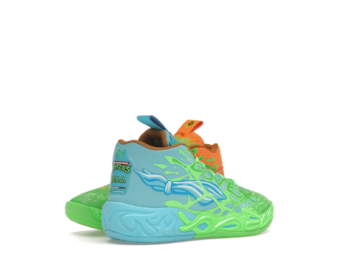 Puma LaMelo Ball MB.04 Teenage Mutant Ninja Turtles Leonardo & Michelangelo (GS)