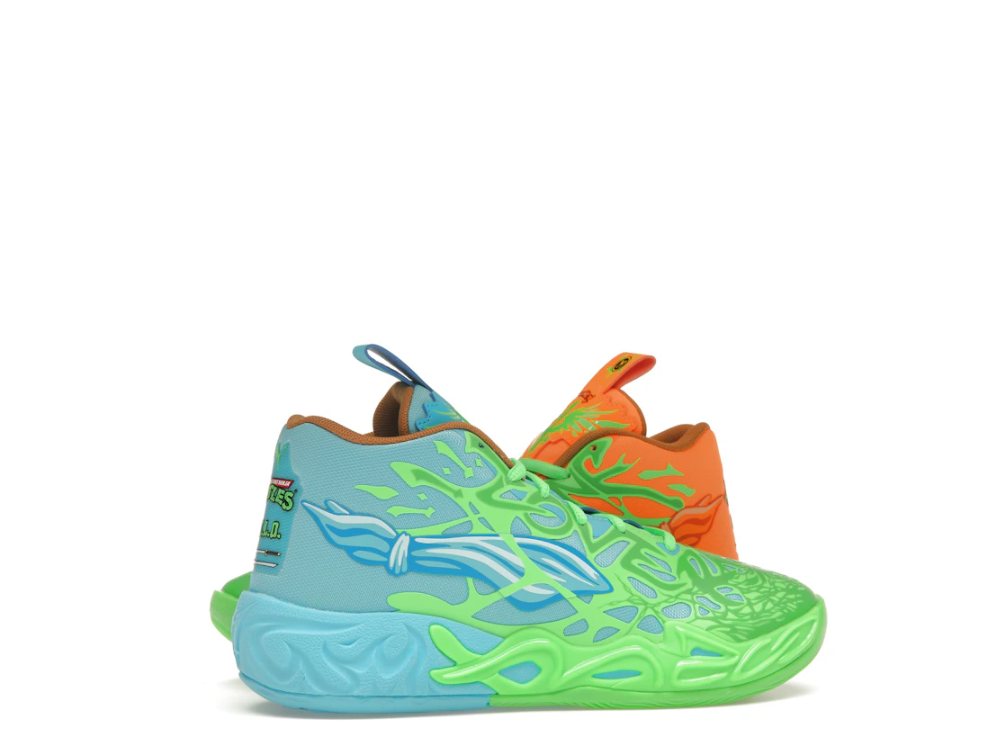 Puma LaMelo Ball MB.04 Teenage Mutant Ninja Turtles Leonardo & Michelangelo (GS)