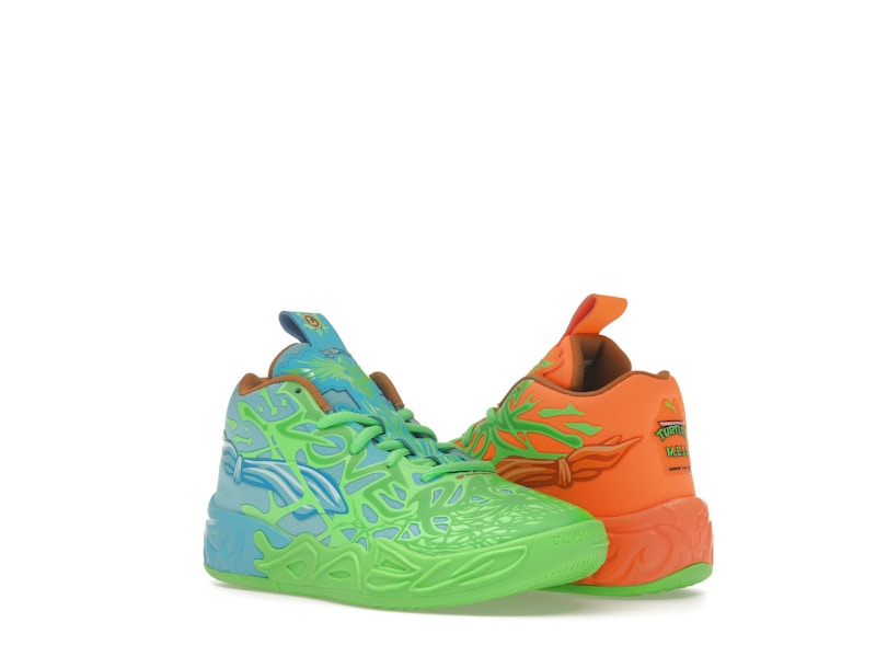 Puma LaMelo Ball MB.04 Teenage Mutant Ninja Turtles Leonardo & Michelangelo (PS)