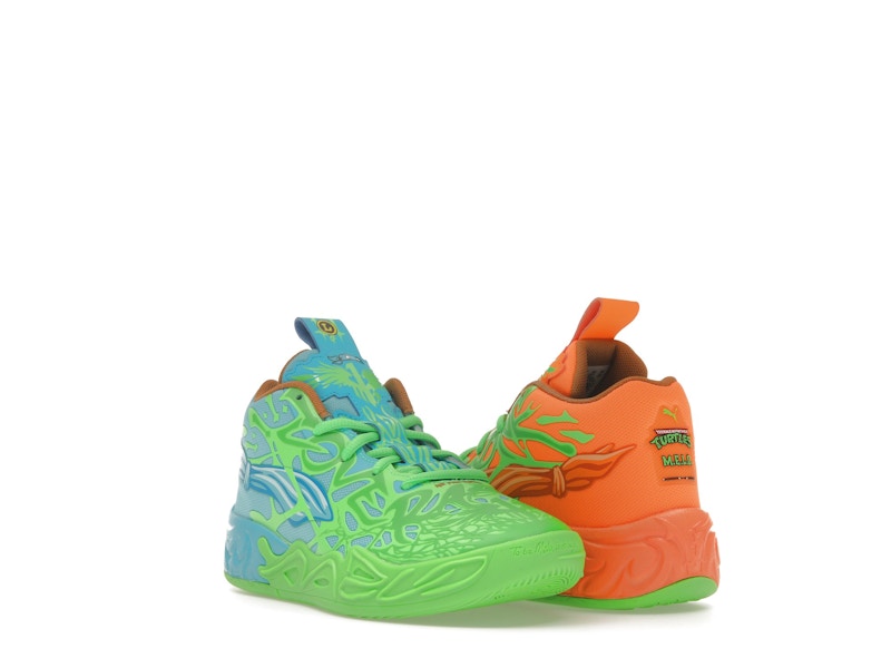 Puma LaMelo Ball MB.04 Teenage Mutant Ninja Turtles Leonardo & Michelangelo (PS)