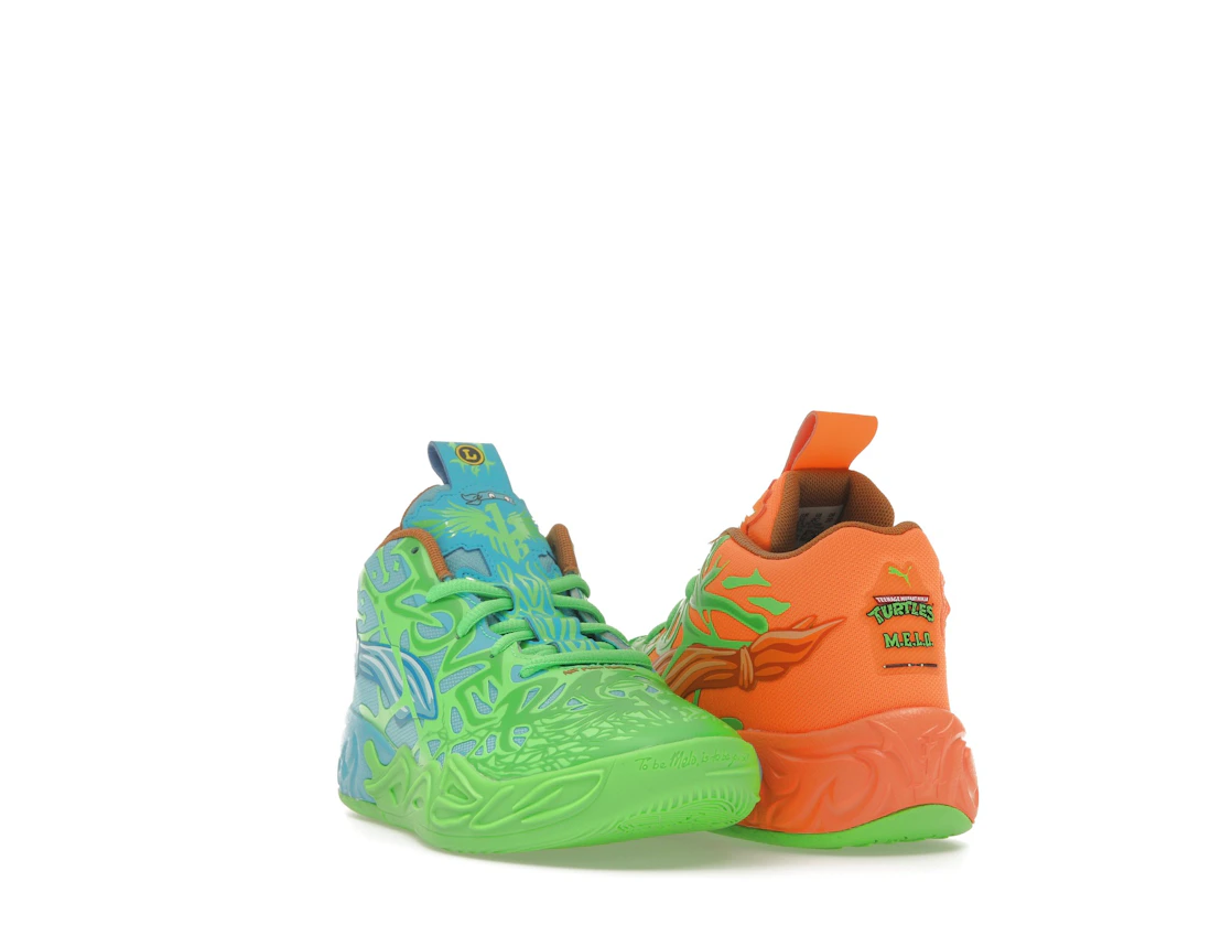 Puma LaMelo Ball MB.04 Teenage Mutant Ninja Turtles Leonardo & Michelangelo (PS)