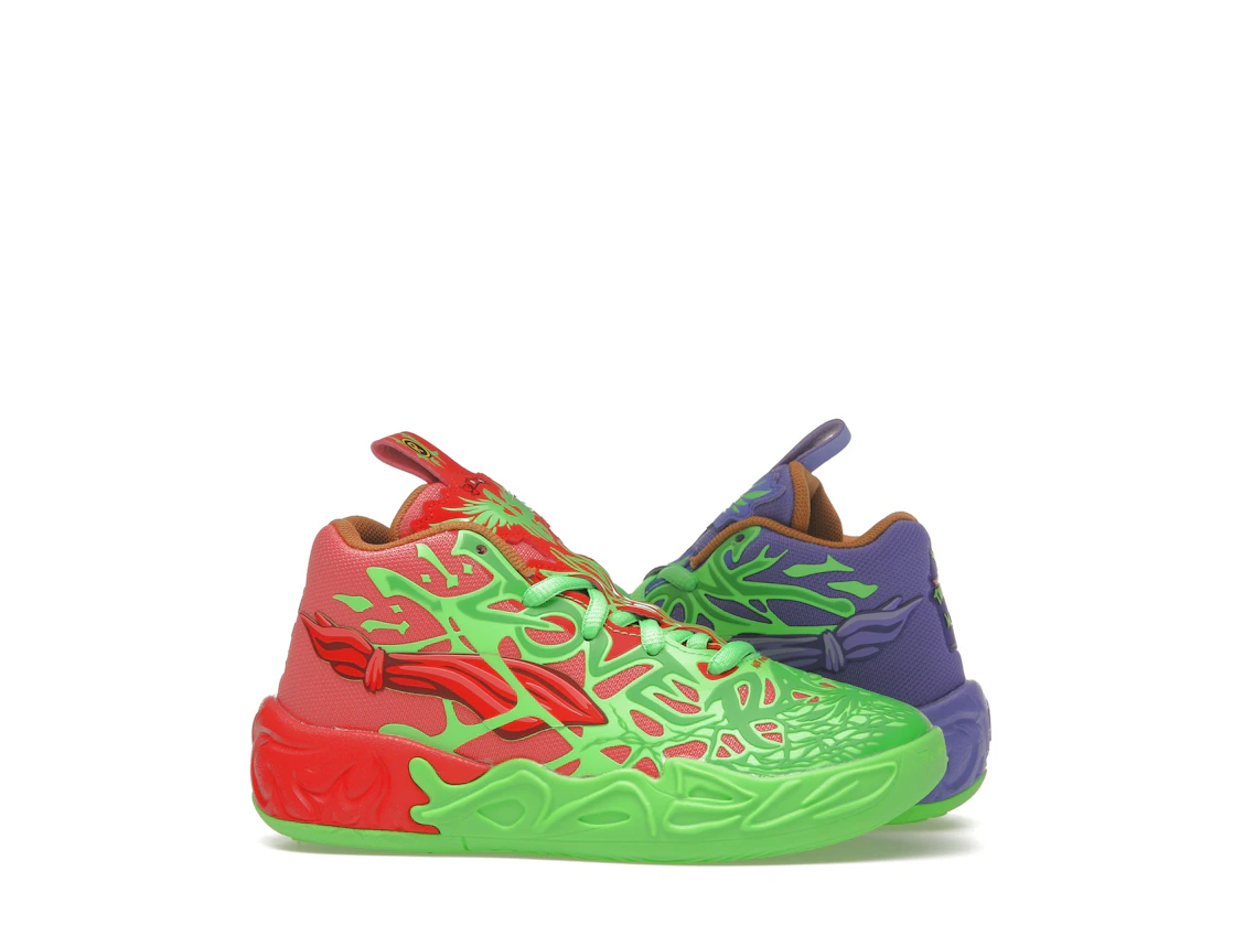 Puma LaMelo Ball MB.04 Teenage Mutant Ninja Turtles Raphael and Donatello (PS)
