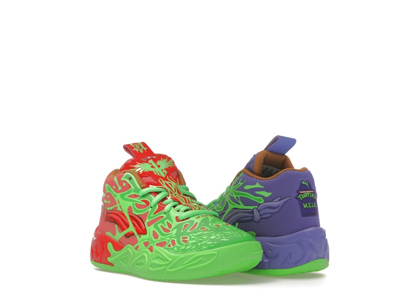 Puma LaMelo Ball MB.04 Teenage Mutant Ninja Turtles Raphael and Donatello (PS)