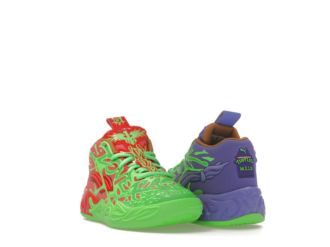 Puma LaMelo Ball MB.04 Teenage Mutant Ninja Turtles Raphael and Donatello (PS)