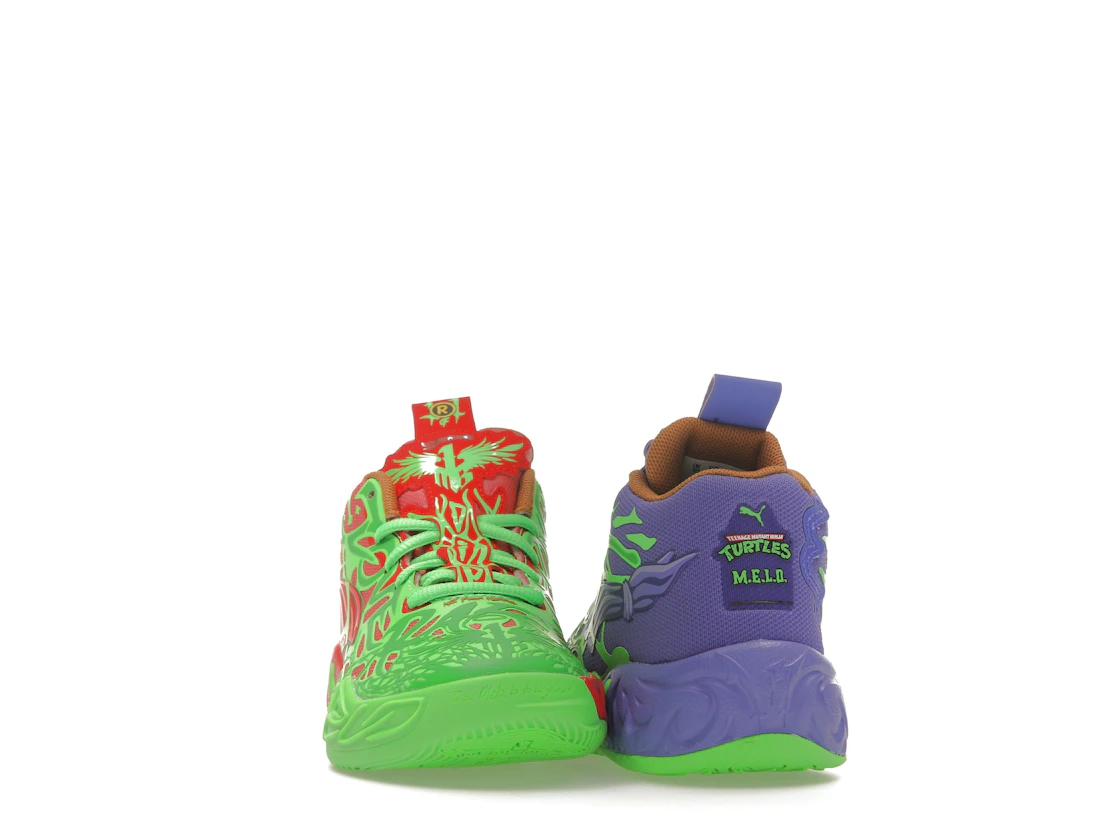 Puma LaMelo Ball MB.04 Teenage Mutant Ninja Turtles Raphael and Donatello (PS)