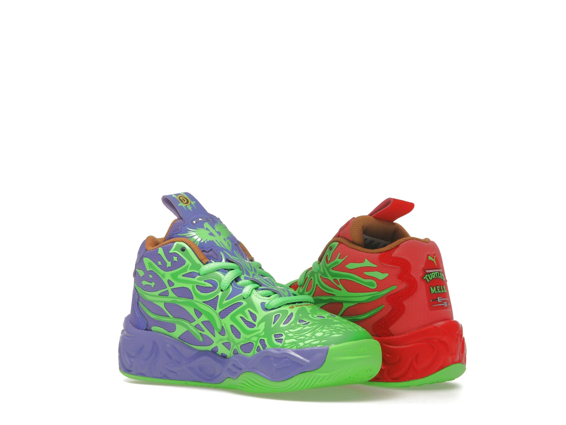 Puma LaMelo Ball MB.04 Teenage Mutant Ninja Turtles Raphael and Donatello (PS)