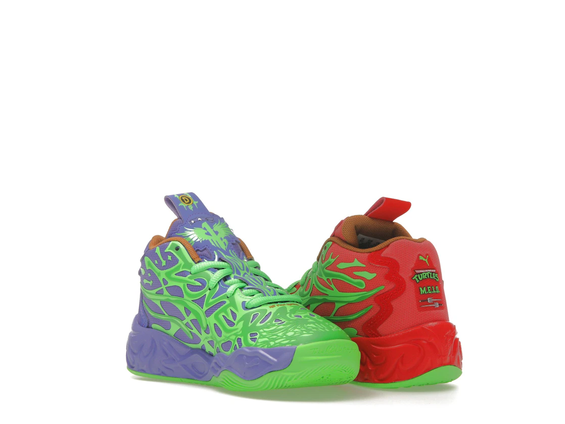 Puma LaMelo Ball MB.04 Teenage Mutant Ninja Turtles Raphael and Donatello (PS)