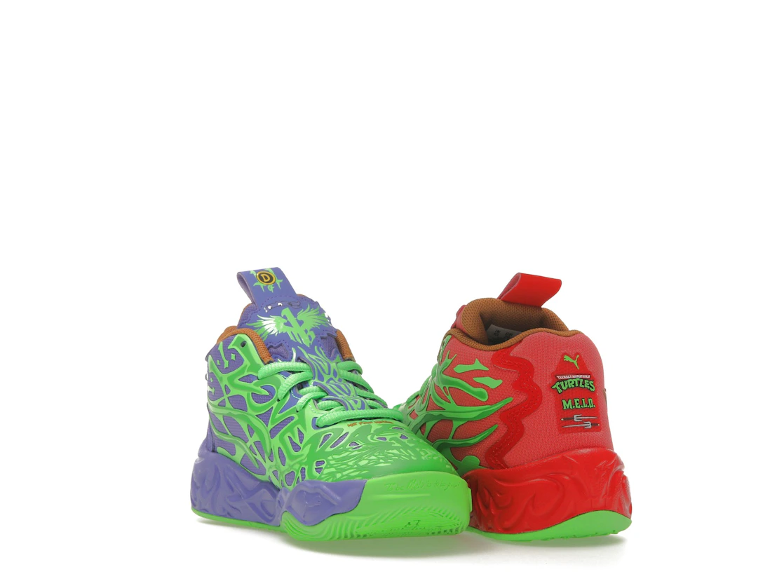Puma LaMelo Ball MB.04 Teenage Mutant Ninja Turtles Raphael and Donatello (PS)