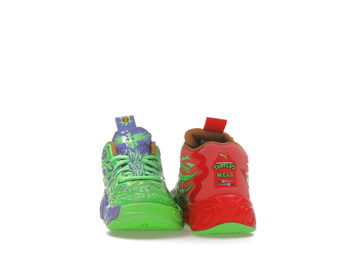 Puma LaMelo Ball MB.04 Teenage Mutant Ninja Turtles Raphael and Donatello (PS)