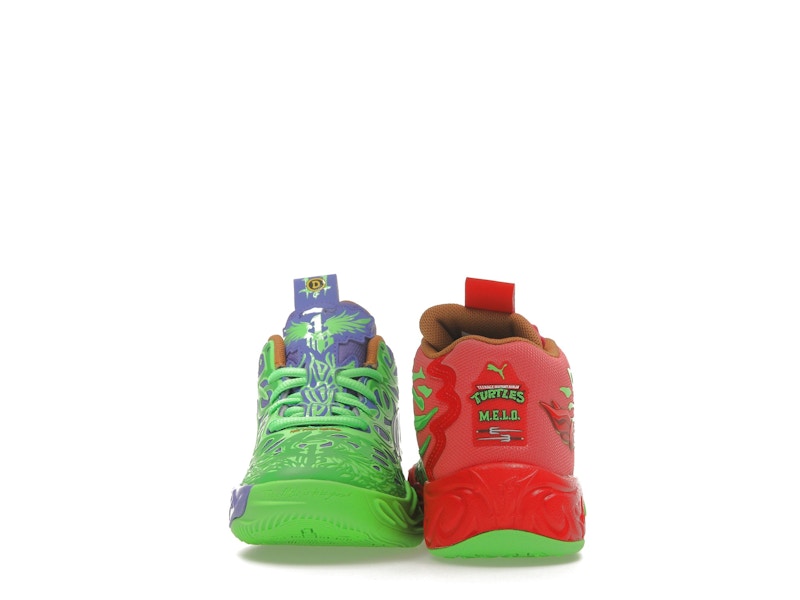 Puma LaMelo Ball MB.04 Teenage Mutant Ninja Turtles Raphael and Donatello (PS)