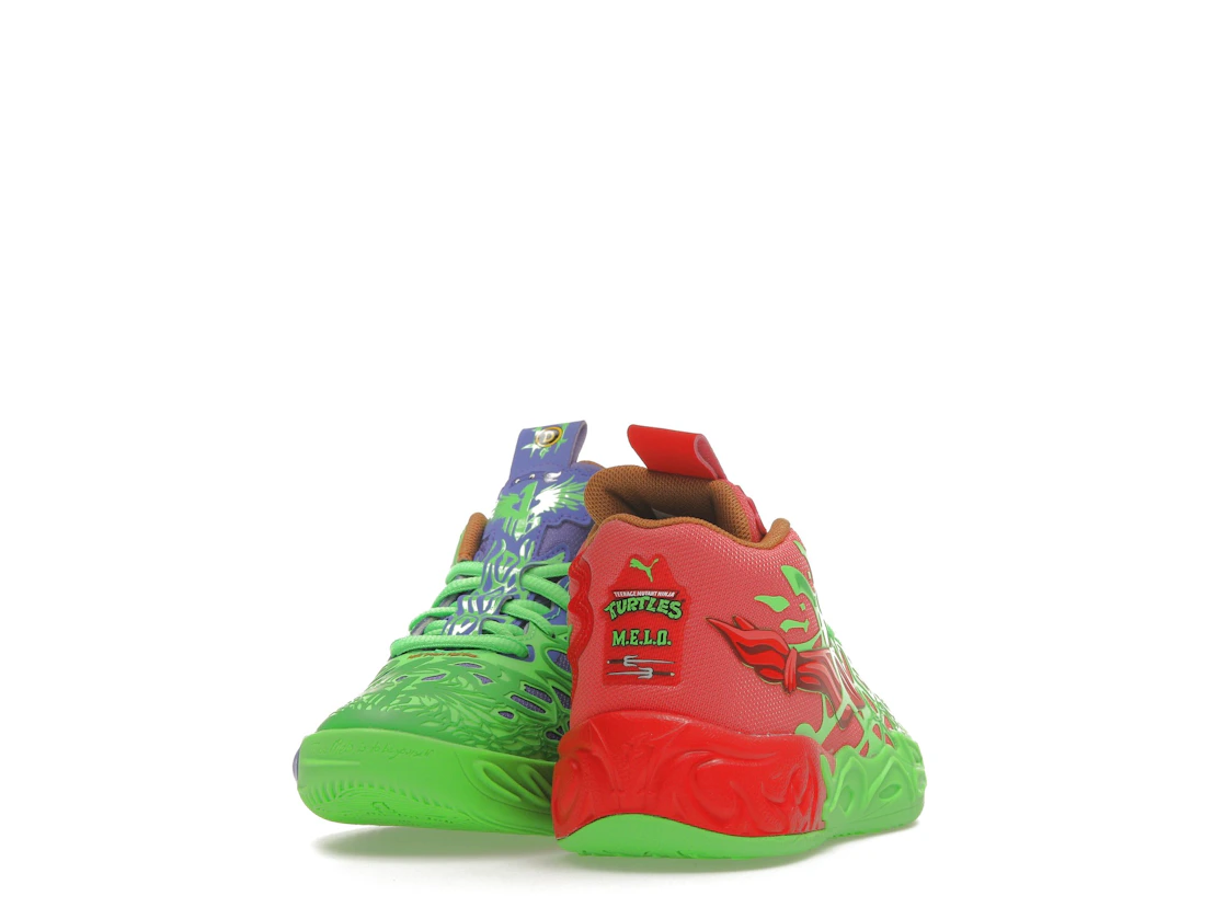 Puma LaMelo Ball MB.04 Teenage Mutant Ninja Turtles Raphael and Donatello (PS)