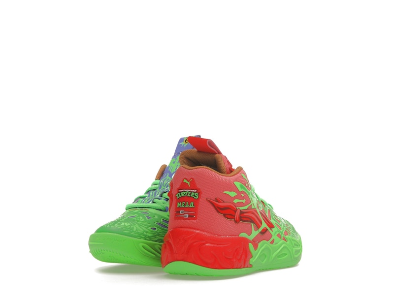 Puma LaMelo Ball MB.04 Teenage Mutant Ninja Turtles Raphael and Donatello (PS)