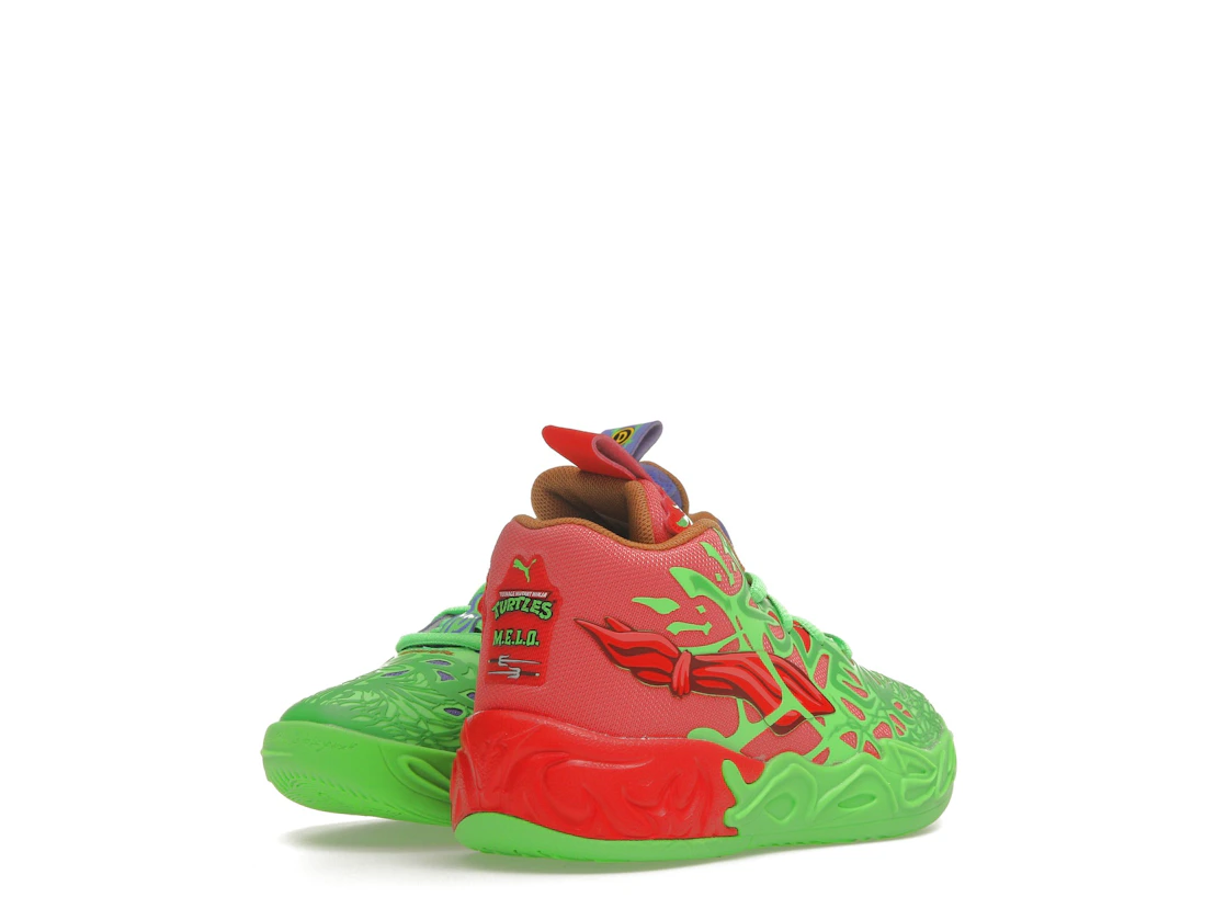 Puma LaMelo Ball MB.04 Teenage Mutant Ninja Turtles Raphael and Donatello (PS)