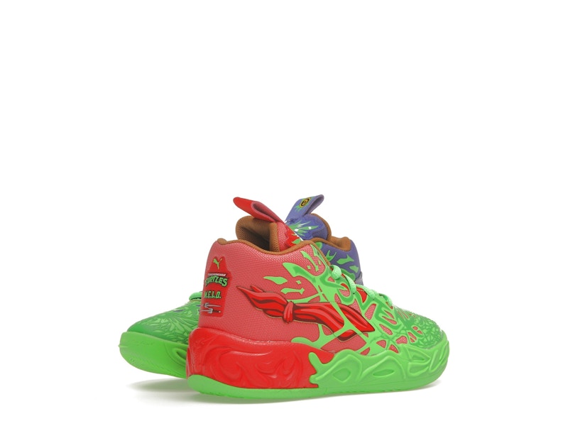 Puma LaMelo Ball MB.04 Teenage Mutant Ninja Turtles Raphael and Donatello (PS)
