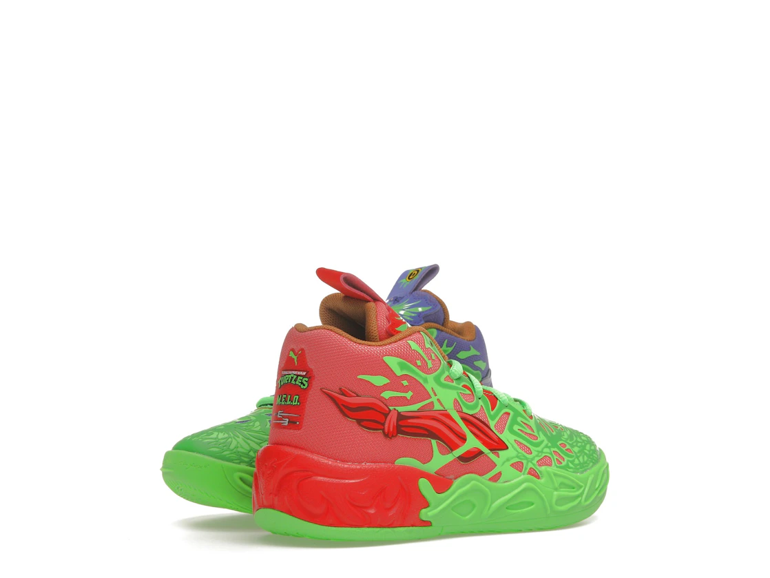 Puma LaMelo Ball MB.04 Teenage Mutant Ninja Turtles Raphael and Donatello (PS)
