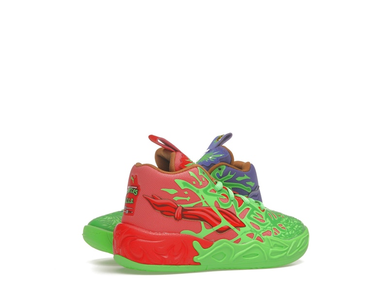 Puma LaMelo Ball MB.04 Teenage Mutant Ninja Turtles Raphael and Donatello (PS)