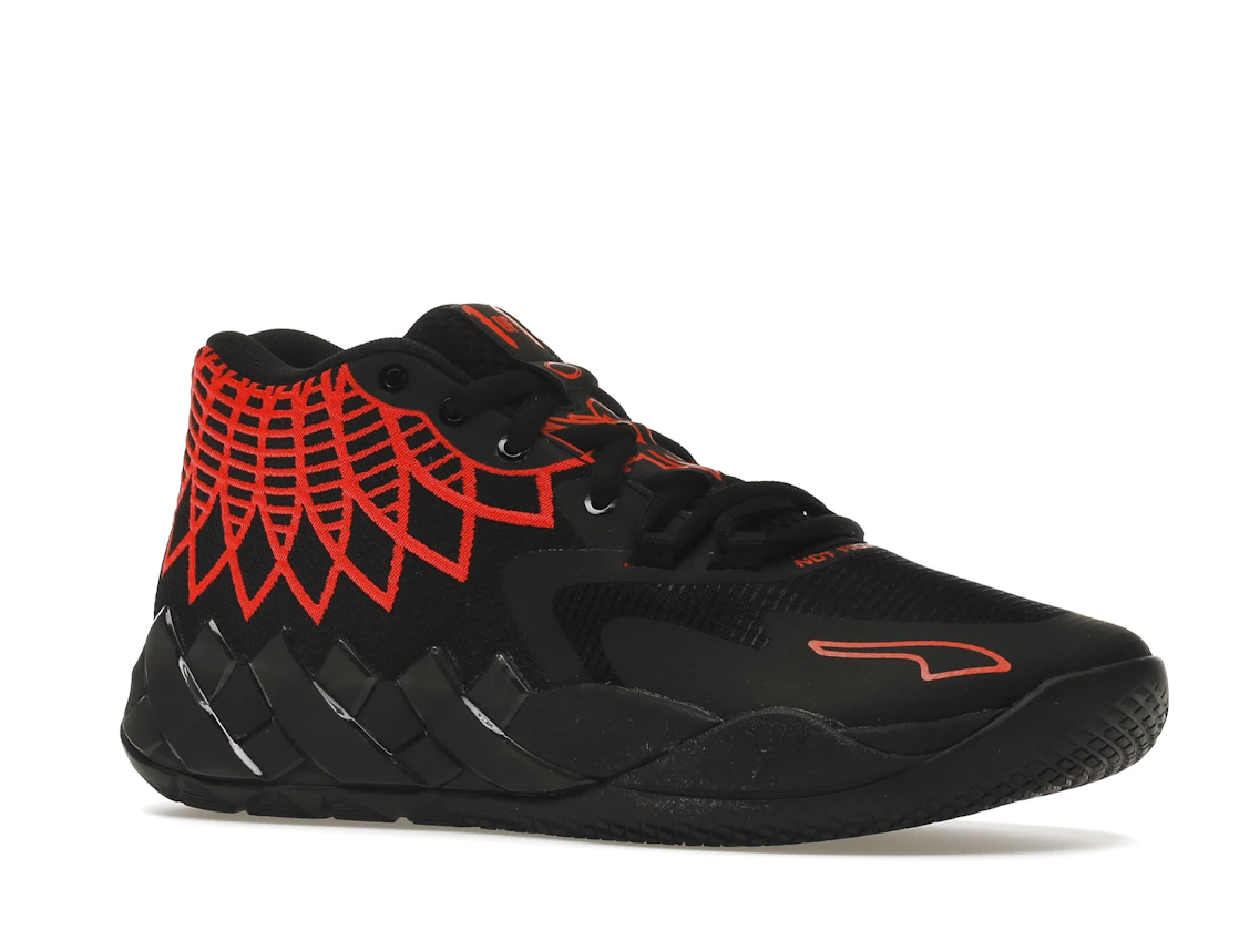 Puma LaMelo Ball MB.01 Black Red Blast (GS)