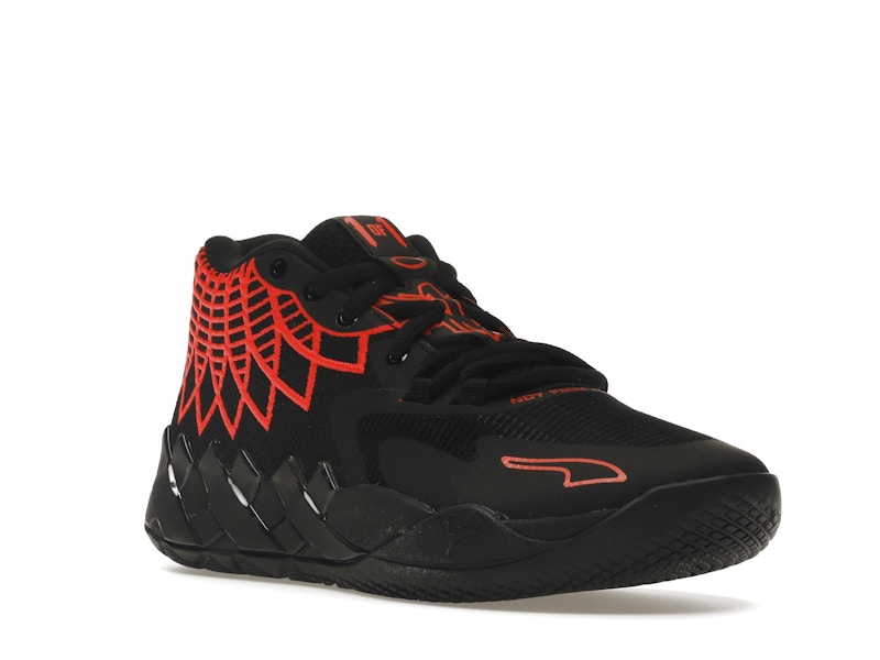 Puma LaMelo Ball MB.01 Black Red Blast (GS)