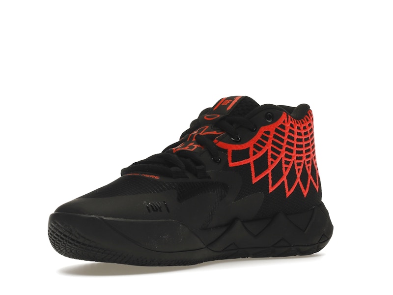 Puma LaMelo Ball MB.01 Black Red Blast (GS)