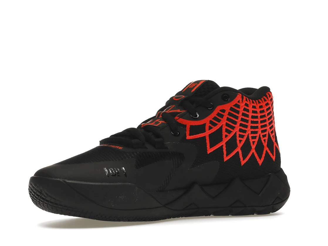 Puma LaMelo Ball MB.01 Black Red Blast (GS)