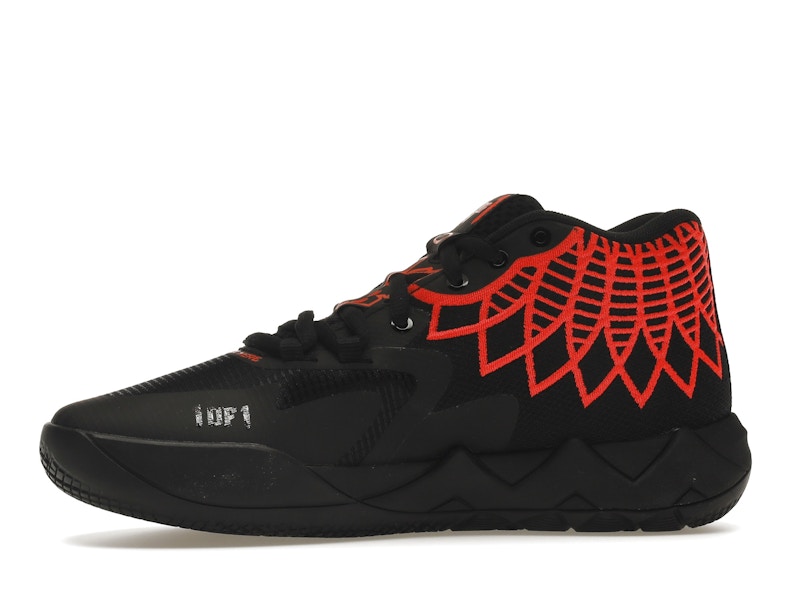 Puma LaMelo Ball MB.01 Black Red Blast (GS)