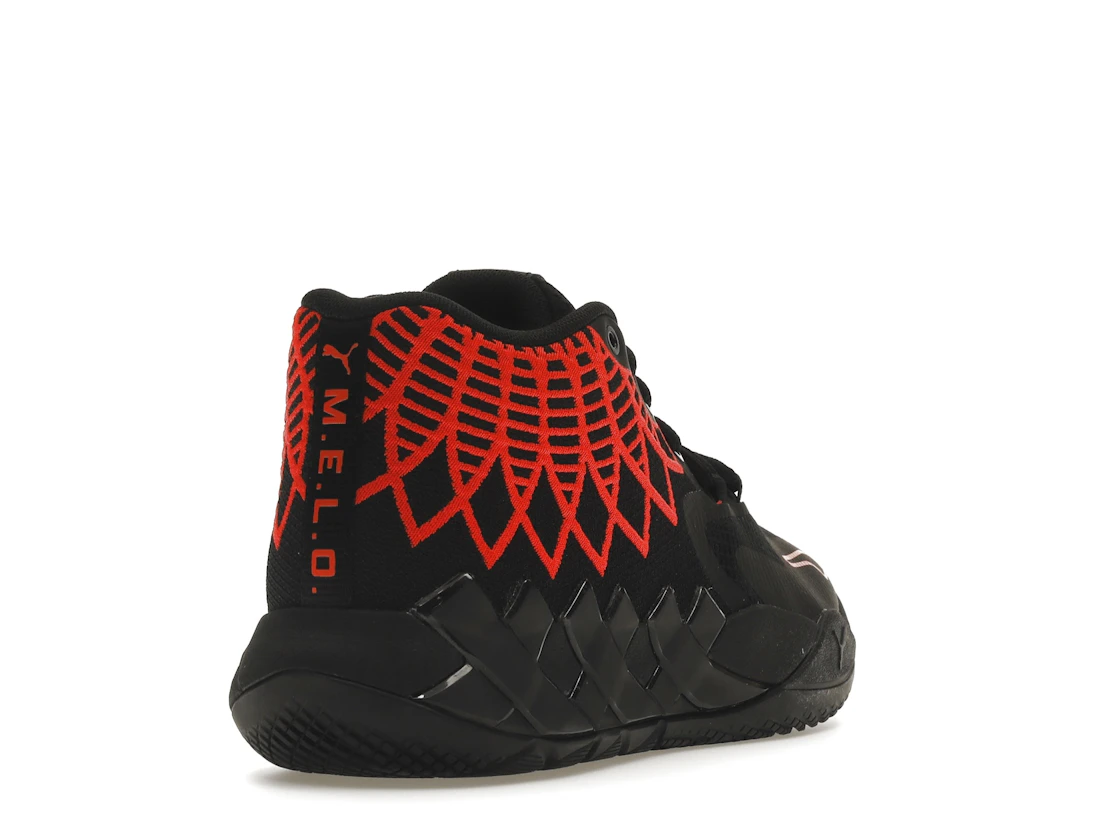 Puma LaMelo Ball MB.01 Black Red Blast (GS)