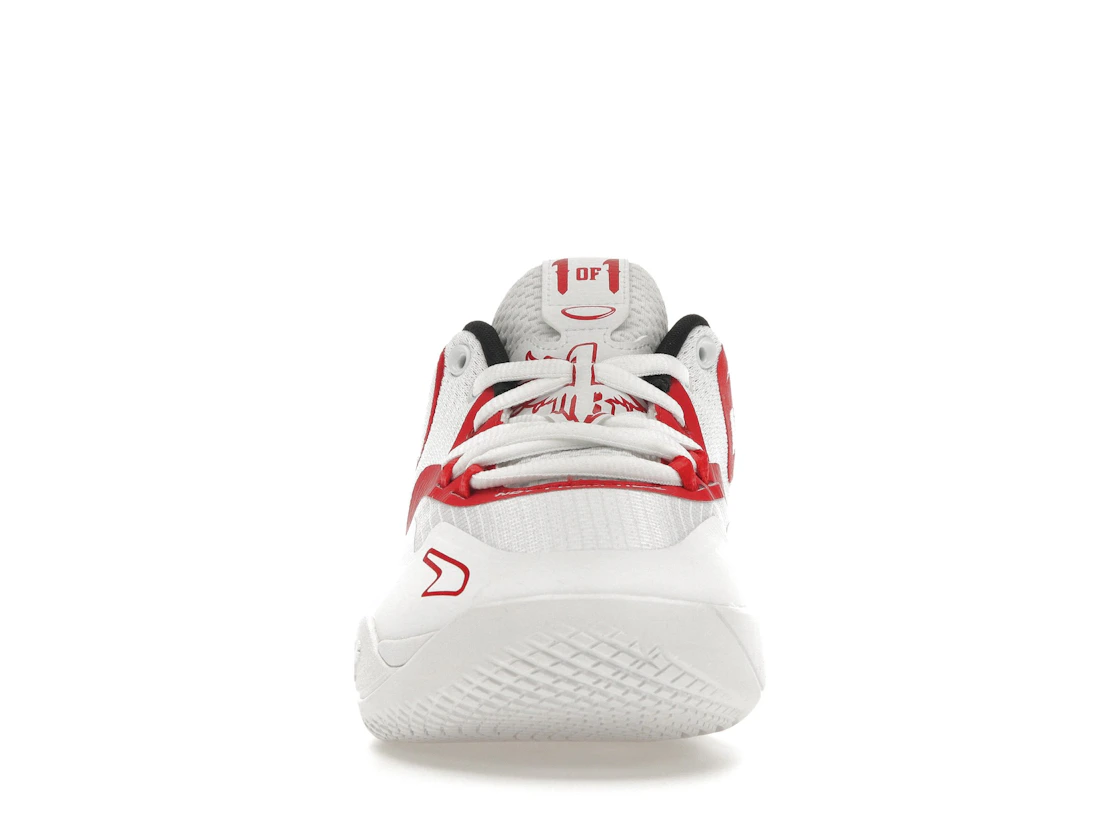 Puma LaMelo Ball MB.01 Lo Team Color White High Risk Red (GS)