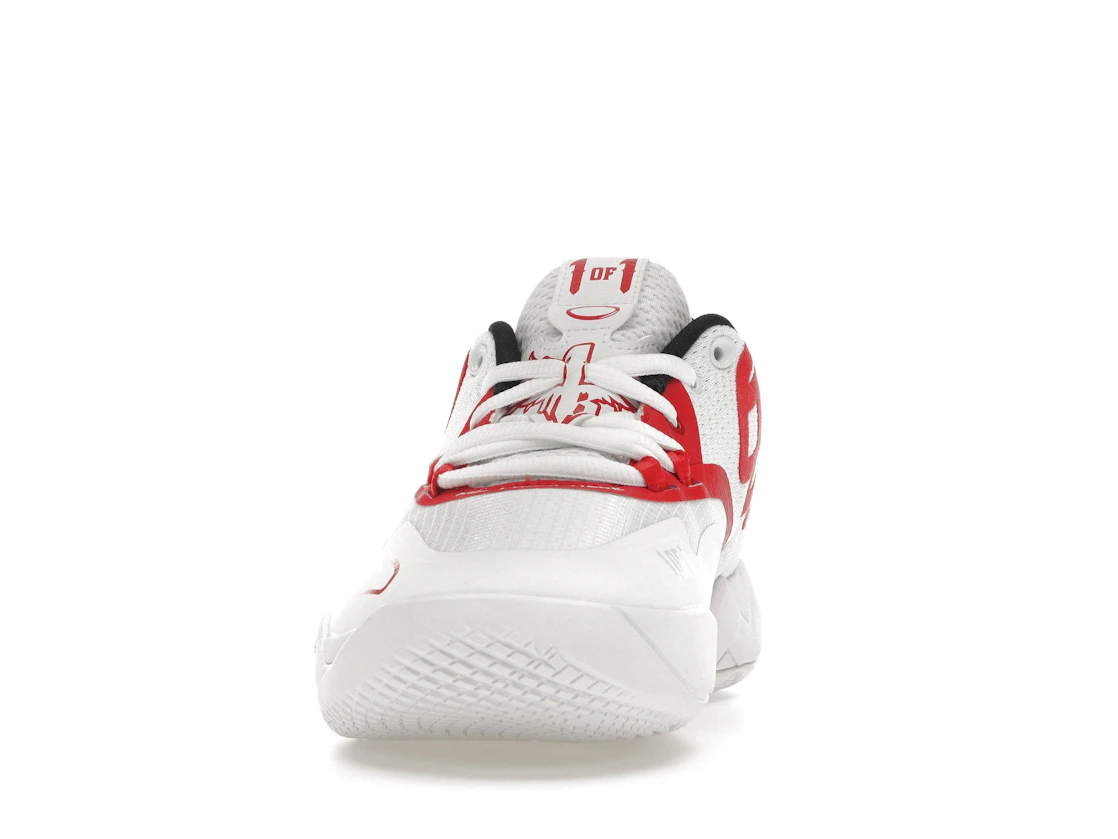 Puma LaMelo Ball MB.01 Lo Team Color White High Risk Red (GS)