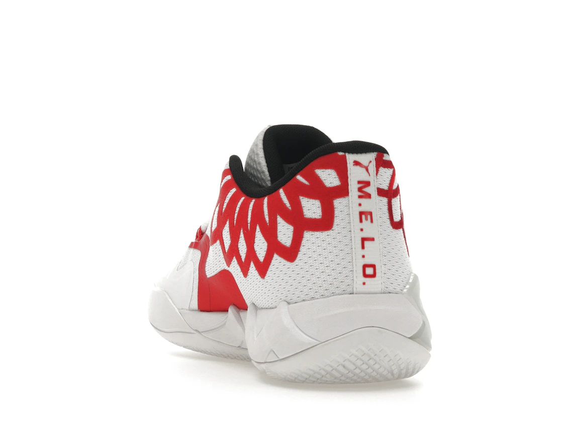 Puma LaMelo Ball MB.01 Lo Team Color White High Risk Red (GS)